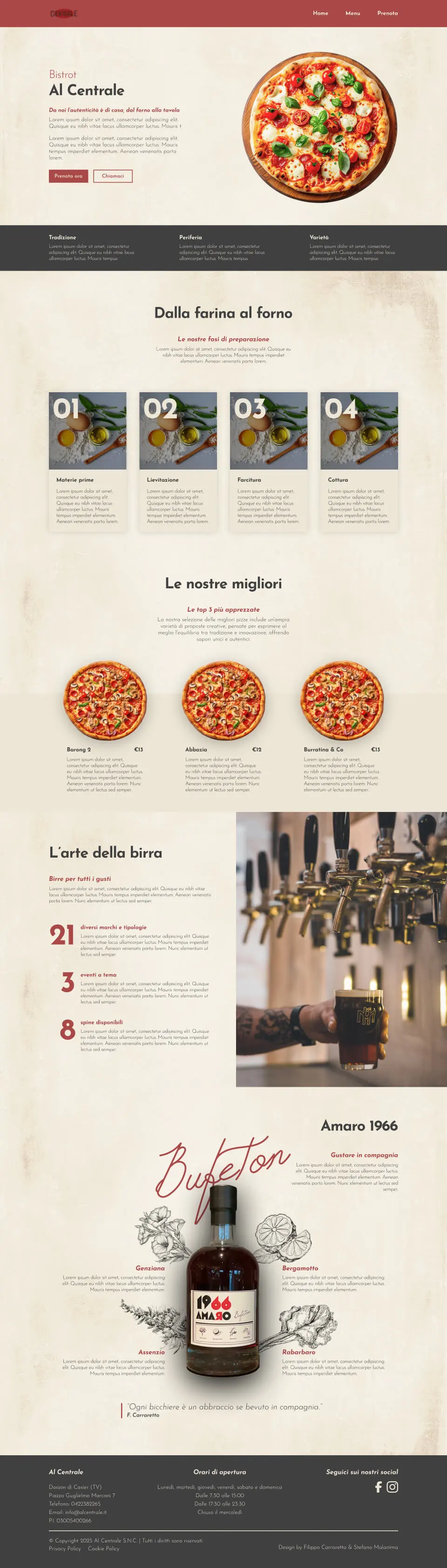 Design al centrale website